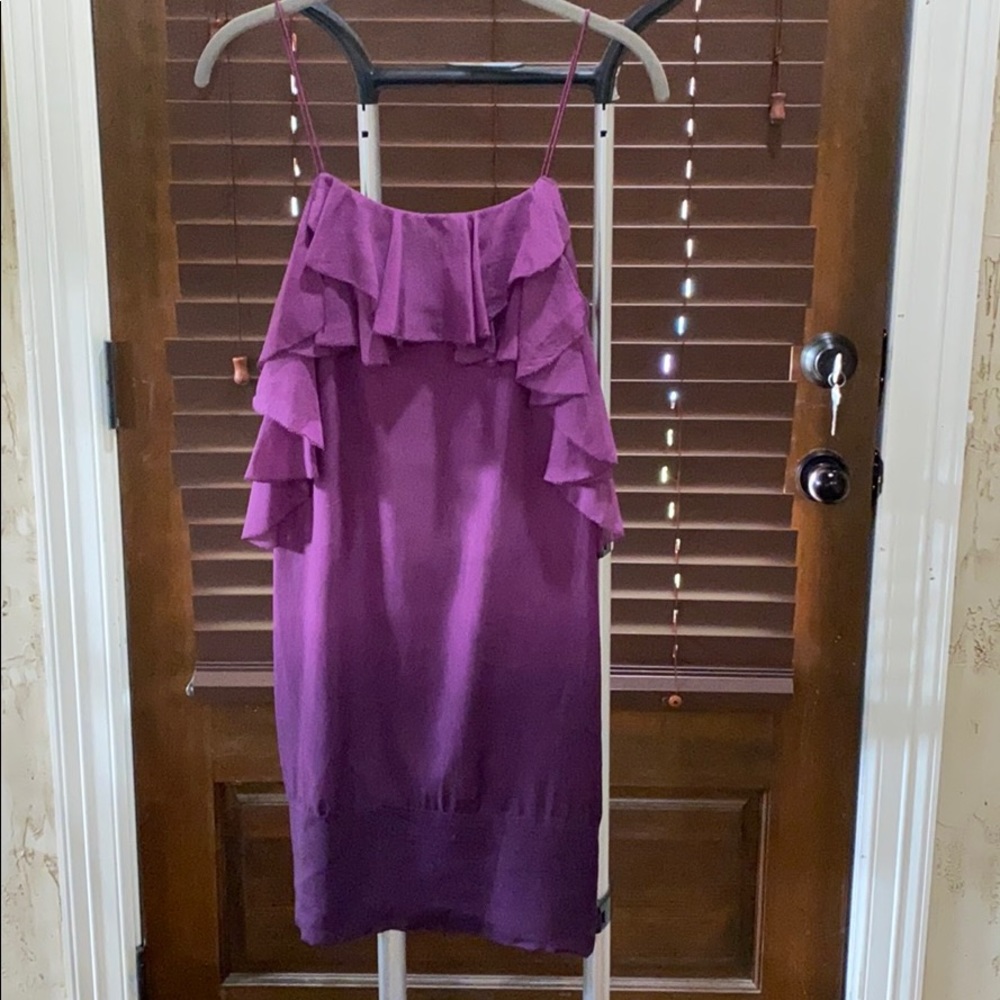 Purple ombré dress